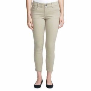 G.H. Bass & Co. Women's Stretch Skinny Ankle Crop Pants